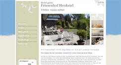 Desktop Screenshot of hotel-friesenhof-hooksiel.de